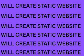 create static website animated website animated wesbite using webgl or html