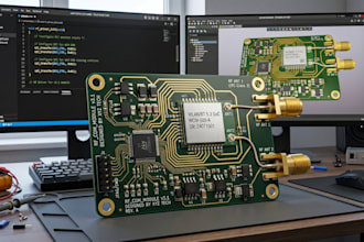 design rf circuits, pcb layout and embedded firmware