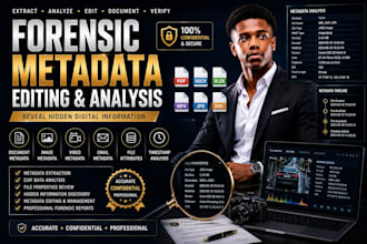 analyze and edit image, video, document, and file for metadata editing, analysis
