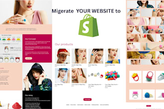 migerate transfer wix squarespace jimdo  to shopify