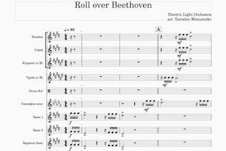 write professional music score