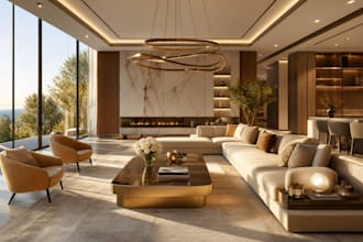 do interior design exterior design architecture sketchup 3d realistic rendering