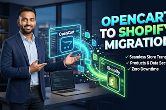 migrate opencart to shopify transfer opencart store to shopify