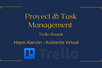 organización y gestión de tus proyectos y tareas en trello