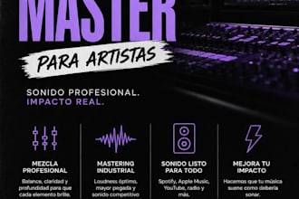 professionally mix and master your song for spotify, apple music and radio