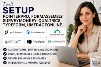 setup pointerpro formassembly surveymonkey qualtrics typeform umfrageonline