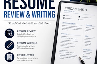 review your resume and provide professional feedback