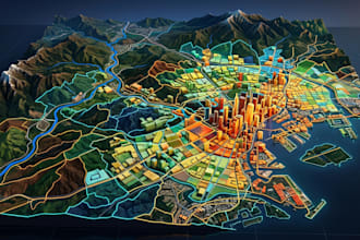 design custom demographic population district and thematic maps using arcgis pro