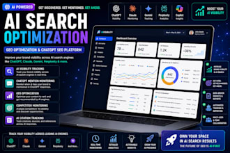 develop ai search optimization website, GEO optimization, chatgpt SEO software