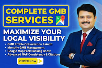 do google my business optimization, gmb profile audit,monthly gmb,gbp services