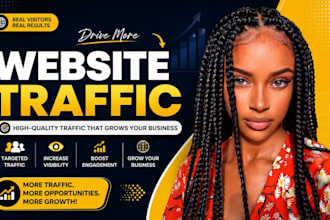 do website promotion, social media campaigns, increase organic website traffic