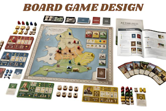 develop board game, board game design, card game development for kickstarter