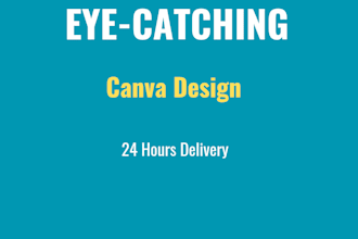 design social media posts and resume in canva
