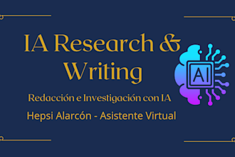 redacción e investigación asistida con inteligencia artificial para tu negocio