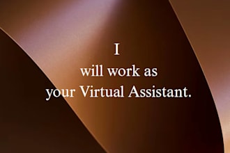 be your virtual assistant