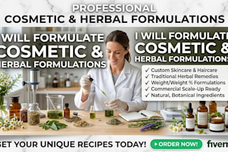 develop custom herbal remedies and natural supplement recipes