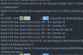 build a custom python web scraper for data extraction