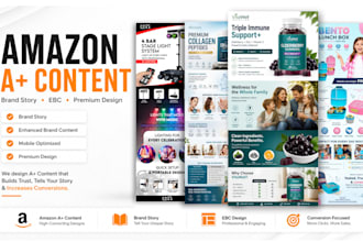 design amazon a plus content amazon ebc and brand story