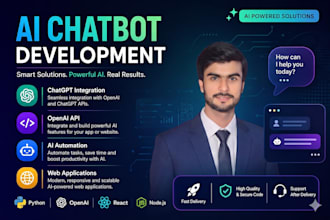 build ai chatbots, ai web apps, and openai integrations