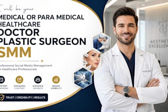 medical para medical healthcare ads doctor plastic surgeon social media manager
