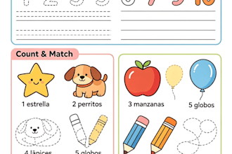 create children activity book pages