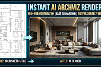 generate photorealistic ai architectural visualization and renderings