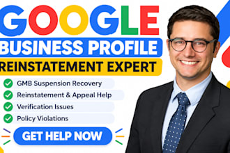 reinstate suspended google my business profile and fix gmb profile suspension