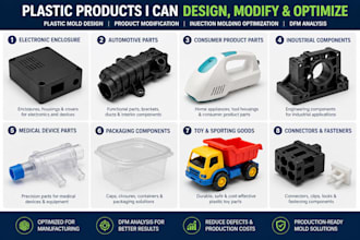 do plastic mold, plastic product modification and injection molding optimization