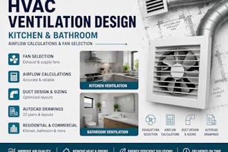 do hvac ventilation calculations and fan selection