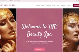 design squarespace beauty salon website spa website hairdresser website