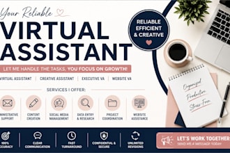 executive assistant, creative virtual assistant