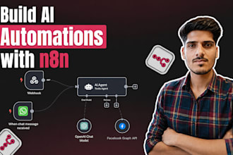 build n8n ai workflow automation connected to openclaw agent