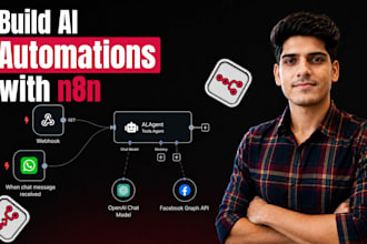 build n8n ai workflow automation connected to openclaw agent