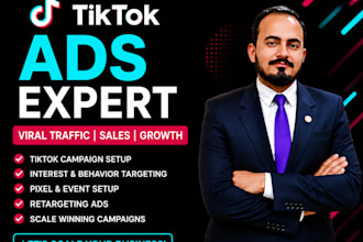 create and manage tiktok ads for growth leads and sales