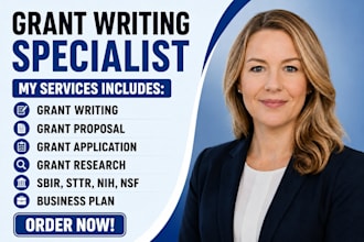 write winning grant proposal for sbir nih nsf non profit grant writing funding