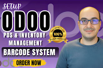 setup odoo pos, inventory management, warehouse automation and barcode system
