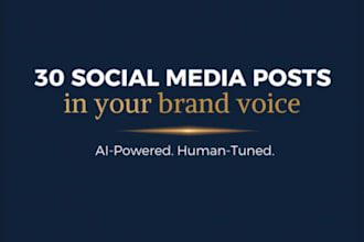 write ai powered social media posts that sound human not robotic