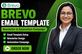 setup brevo email template newsletter brevo automation campaign