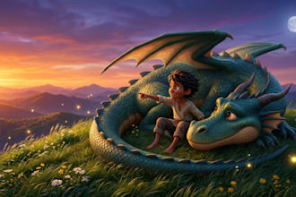 create an ai illustrated childrens book KDP ready