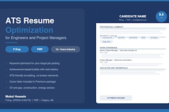 optimize your engineering resume for ats