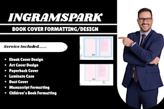 format your ingramspark book cover for print ready publishing