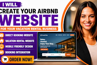 create an airbnb website for your vacation rental business