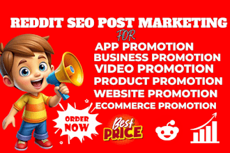 create reddit SEO post and GEO comments to market ai tools product or website