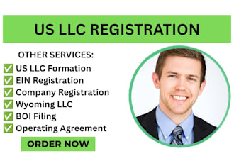 us llc registration, ein application and boi compliance