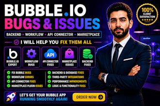 fix bubble backend workflow api connector bubble marketplace bugs workflow