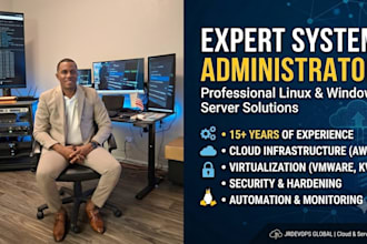 be your professional linux sysadmin and cloud engineer