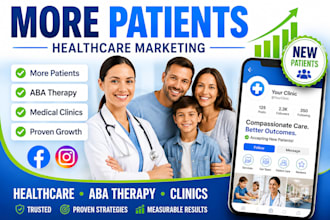 be your healthcare social media manager medical aba therapy clinics marketing