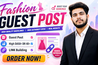publish fashion guest posts on high authority fashion blogs with dofollow link