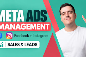 be your meta ads manager for facebook and instagram