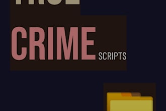 write a youtube script for true crime or dark psychology